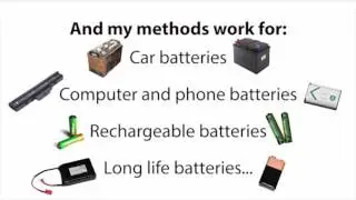 How to bring a Dead battery back to life revive / battery reconditioning