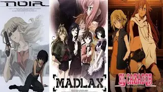 cool anime recommendations (Noir - Madlax - El Cazador)