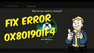 How To Fix Xbox One / Series X/S Error Code 0x801901f4