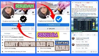 Trik Terbaru ‼️ Centang Biru Facebook Gratis Tanpa Verified,Valid 100% Berhasil...