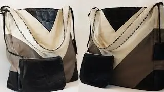 Making Leather Bag - Merlotte Totebag