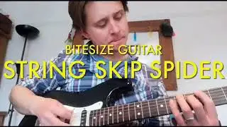 String Skip Spider | Learn this quick spider exercise variation | BiTESiZE Guitar Lesson