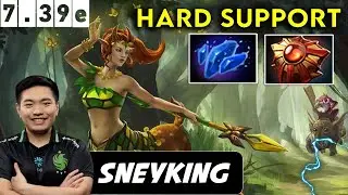 Sneyking Enchantress Hard Support - Dota 2 Patch 7.39e Pro Player Full Gameplay