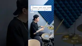 drum rhythm | trap beat #drumlessons #drumming #drum