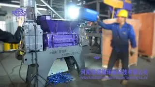Waste Shredder for Plastic buckets, wooden boards, aluminum cans, plastic bottles #wasteshredder