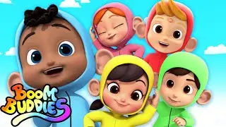 Five Little Monkeys | Nursery Rhymes & Kids Songs For Children | Baby Rhyme