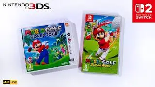 Mario Golf: World Tour + Mario Golf: Super Rush (Nintendo Switch 2 + New Nintendo 3DS XL)