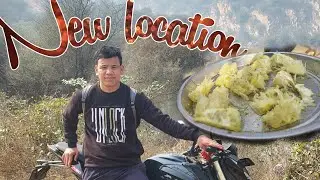 Arawali Hills  क्या खतरनाक  location ओर साथ मै पहाड़ी खटाई के मजे 💯🏍️#trending #hills 