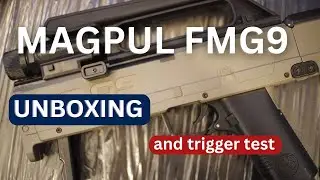 Magpul FMG9 folding submachine gun gel blaster Unboxing
