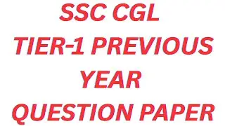 SSC CGL tier-1 previous year question paper 2024 telugu| Reasoning, GK, Quant, English| Full Paper