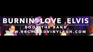 RECYCLED VINYL @MILLER LITE THUNDER THURSDAYS/PITTSBURGH  BURNING' LOVE - ELVIS