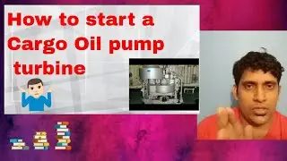 Cargo oil pump/ COPT / steam turbine driven cargo pump