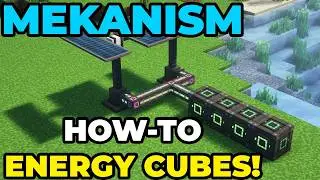 Minecraft Mekanism - Energy Cubes Tutorial