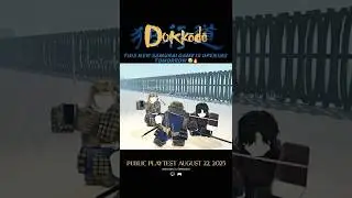Dokkodo | peak samurai game #dokkodo #roblox #samurai #combat #robloxfyp #newrobloxgame #robloxedits