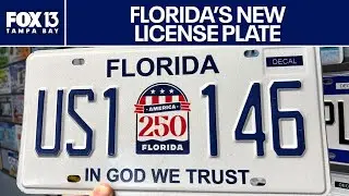Florida&rsquo;s new license plate design