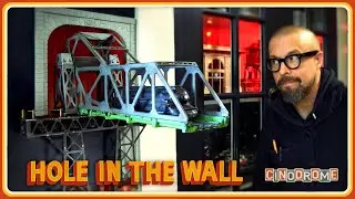 Building a Model Train THROUGH the House