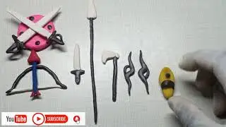 wonderful make old war weapons in clay art work