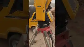 HiTarget Total Station HTS 521L10 Station Setup on known point