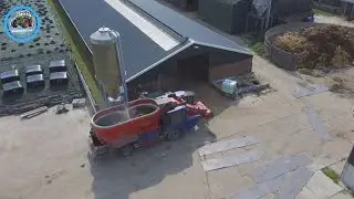 Feeding 200 Cows With Siloking Self Propelled Feeding System | Loonvoerbedrijf Smit Wognum