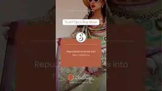 Scarf Upcycling Ideas Repurpose scarves into new creations. Share DIY upcycling projects using old