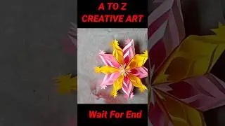 Origami Paper Craft Tutor #shorts #trending #viral #homemadepapercraft #paperart #atozcreativeart