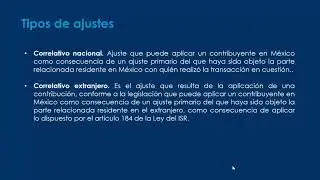 Comisión Precios de Transferencia (Quinta Sesión)