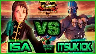 SFV CE: Isa (Akira) vs Itsukick (Dhalsim) 🔥 Ranked Set 🔥 Street Fighter 5 #streetfighter5   #sfv