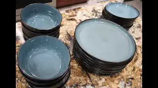 Amazon Find/Набор посуды из 24 предметов/Красивая посуда/Хорошее качество/Эпизод 1023/Домашняя ку...