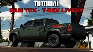 Tutorial on Creating a High-Quality RAM TRX - T-REX Livery in | CAR PARKING MULTIPLAYER.