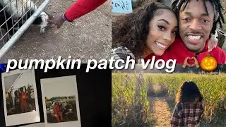 vlog: our first pumpkin patch together 🫶🏽