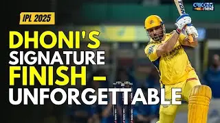 Captain Cool Seals the Deal with a Classic Finish | KKR vs CSK | MS Dhoni | Kolkata | IPL 2025