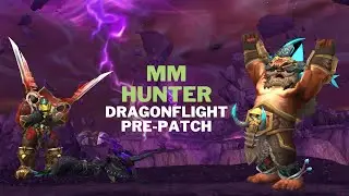 Marksmanship Hunter CRUSHES Horde - Dragonflight Pre-Patch BG's - 10.0.0