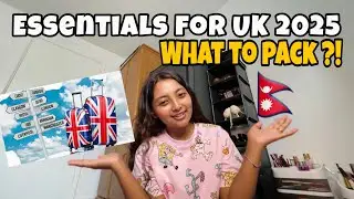 Things you MUST carry before coming to the UK | International Students Guide & genuine suggestions !