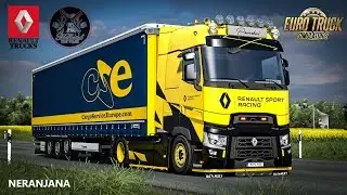 ETS 2 Mod | Renault T Light Improvements/Lowered Chassis v.1.1 [ETS2 v1.35]