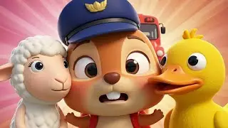 The Wheels on the Bus 🚌 | Sing Along with Chippy! | Nursery Rhymes & Kids Songs | Chippy's Playhouse