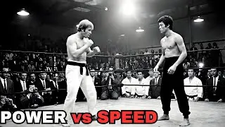 World Champion Chuck Norris vs Bruce Lee on Film Set &mdash; 6 Seconds Proved Who Was Right.