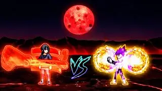 Itachi OP VS Vegeta Ultra Ego in Jump Force Mugen 😱