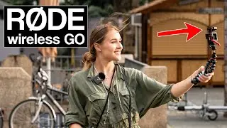 R&Oslash;DE Wireless GO | the best external microphone for my work | vlog test | english review