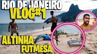 ALTINHA E FUTÊVOLEI NA PRAIA - RJ LIFESTYLE  | VLOG#1 😎🌊🌞