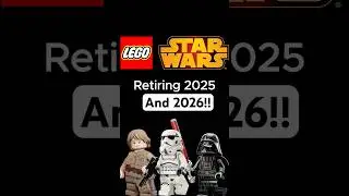 LEGO STARWARS Sets Retiring 2025-2026 #lego #legostarwars #starwars #toys #toysforkids #youtube