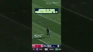 skipped into the end zone 😂 #rayshawnjenkins #seattle #seahawks #nfl