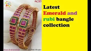 Latest Matte finish 1 Gram gold Bangles with price | Rubi Bangles | By shopping lovers