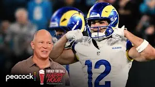 Rams' Nacua, Adams &lsquo;busts&rsquo; despite playoff win over Bears | Fantasy Football Happy Hour | NFL on NBC