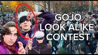 GOJO LOOK-ALIKE CONTEST NYC (VLOG)
