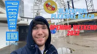 Blackpool Pleasure Beach Opening Weekend -  12th February 2022