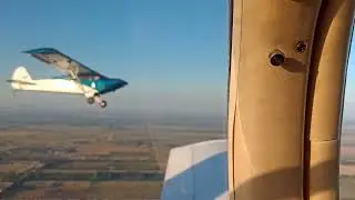 Volando en formación 