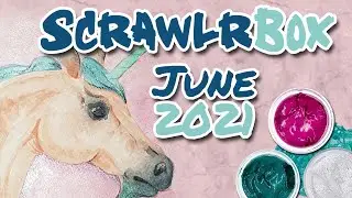 #NoBoxArtBox June 2021 ScrawlrBox Ethereal Entity