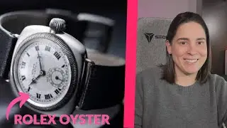 The first waterproof wrist watch: the Rolex Oyster