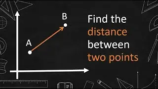 How to find the distance between two points...and vectors