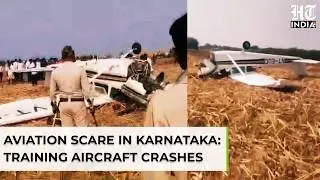 Major Air Disaster Averted After Plane Crash In Karnataka's Mangaluru; Pilot And Trainee Injured